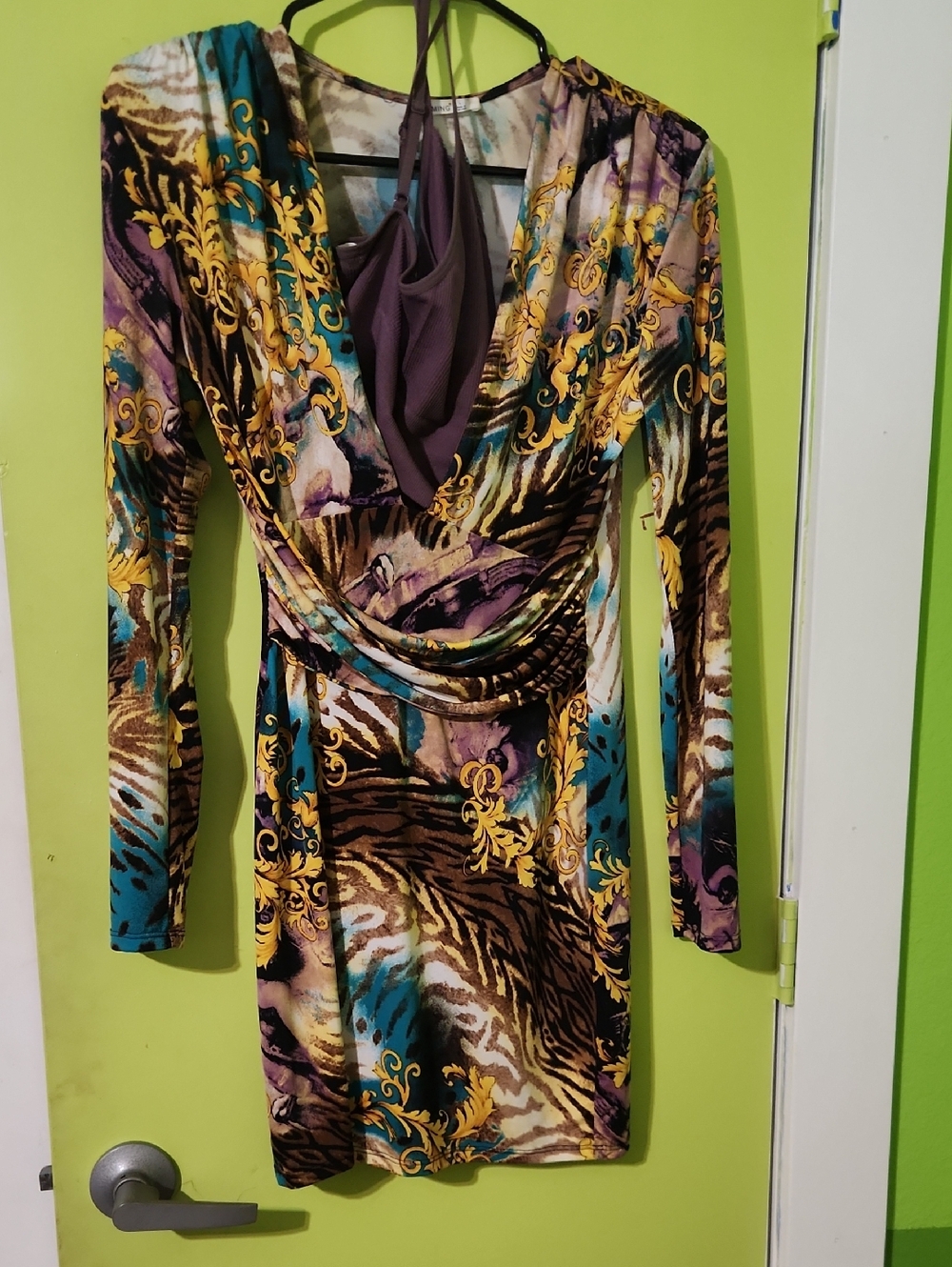 Casual Dress W/ Midi Insert